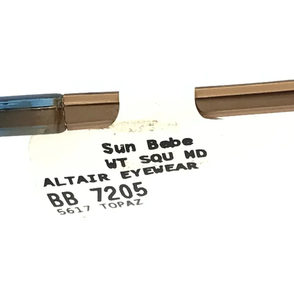 Bebe Sunglasses BB7205 200 TOPAZ Blue Brown Tortoise with Brown Gradient Lenses